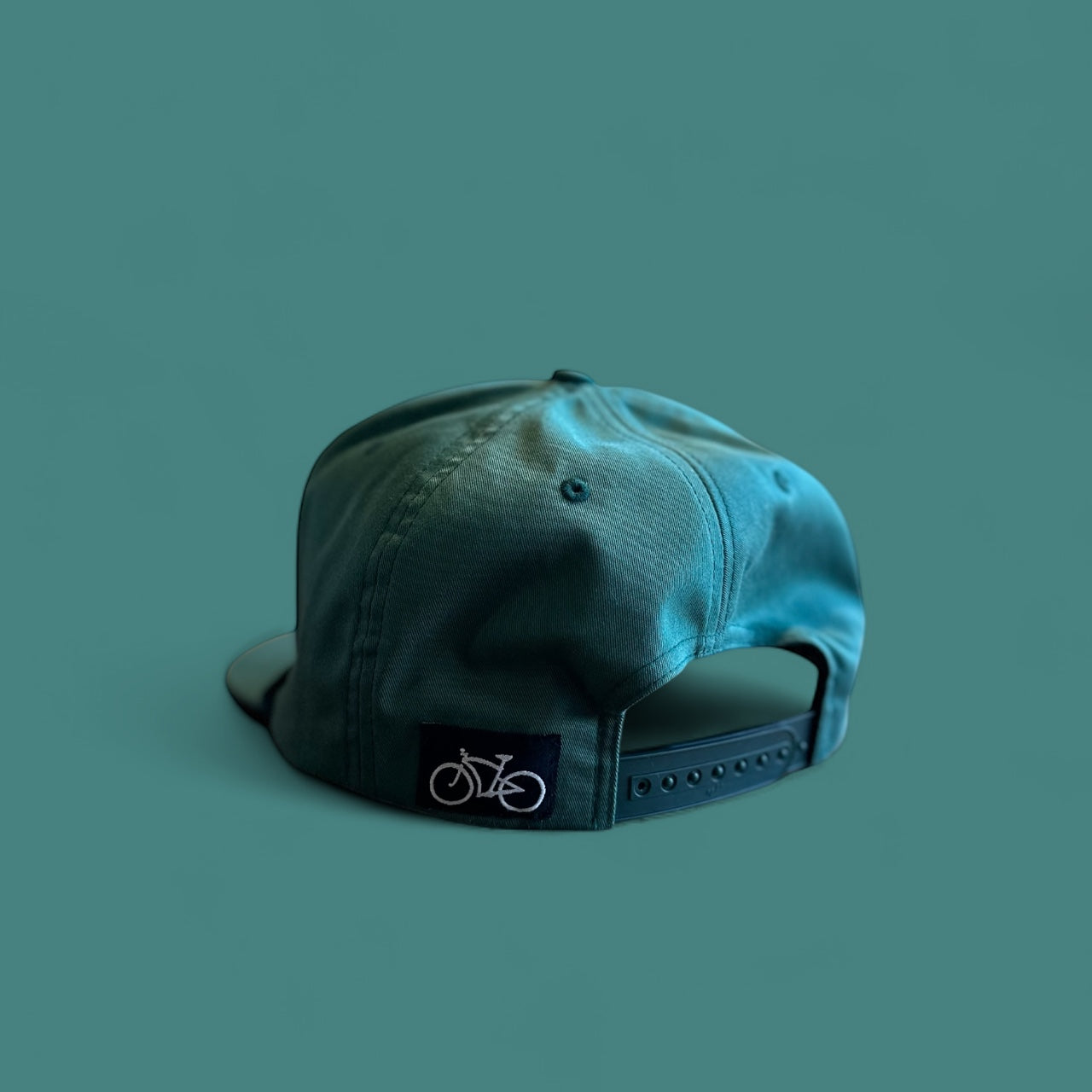 Pops Cycles Green 5 Panel Rope Hat