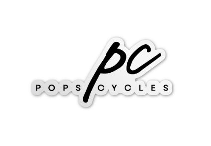 Pops Cycles Stickers & Slaps